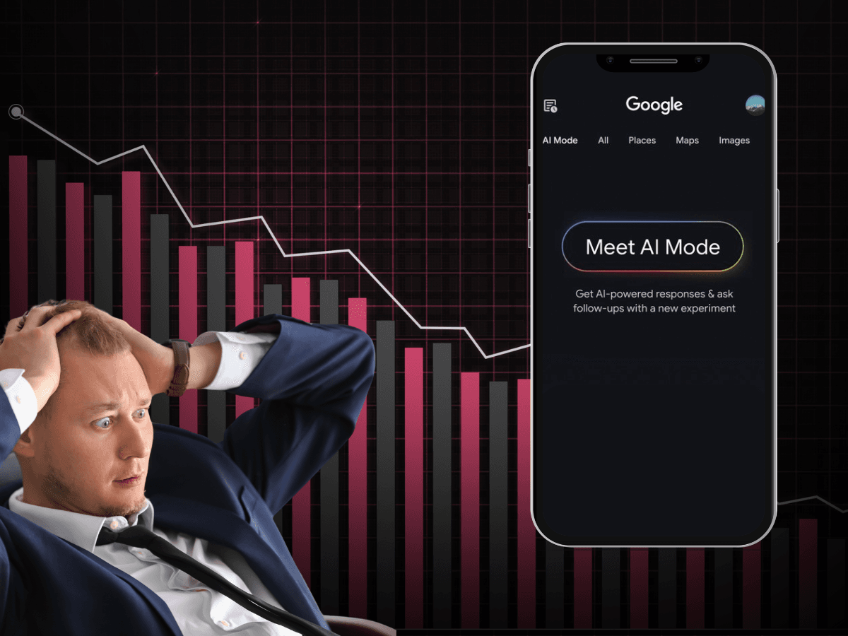 Empresario local conectando redes sociales al perfil GBP